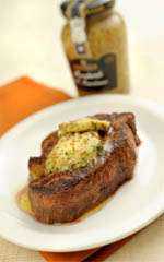 Medalhão com mostarda de Dijon Maille a L’Ancienne